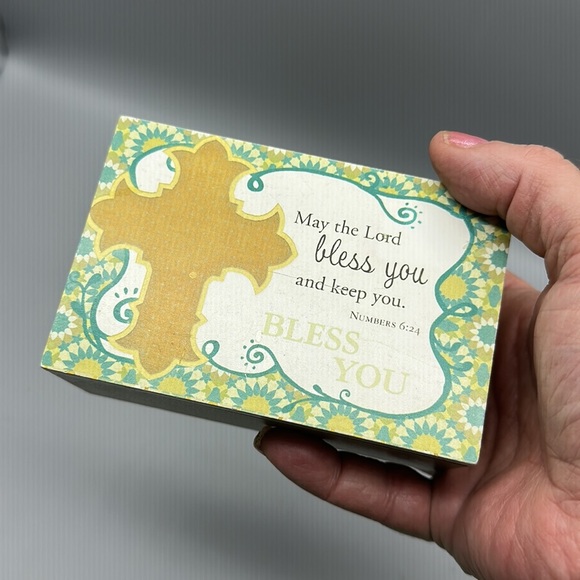 Bless You keepsake or jewelry box - Picture 2 of 8